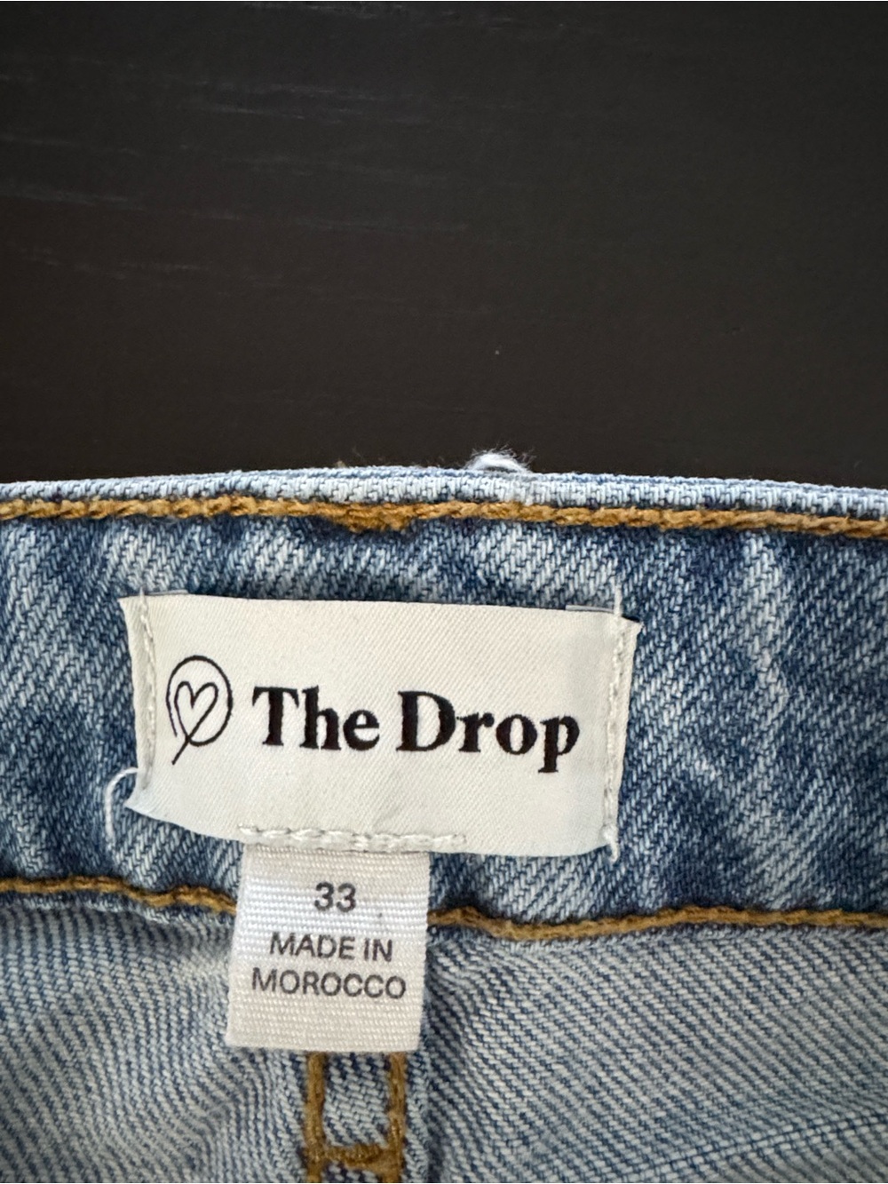 The Drop Light Women's Cropped Ankle Jeans size 33 - Picture 2 of 6